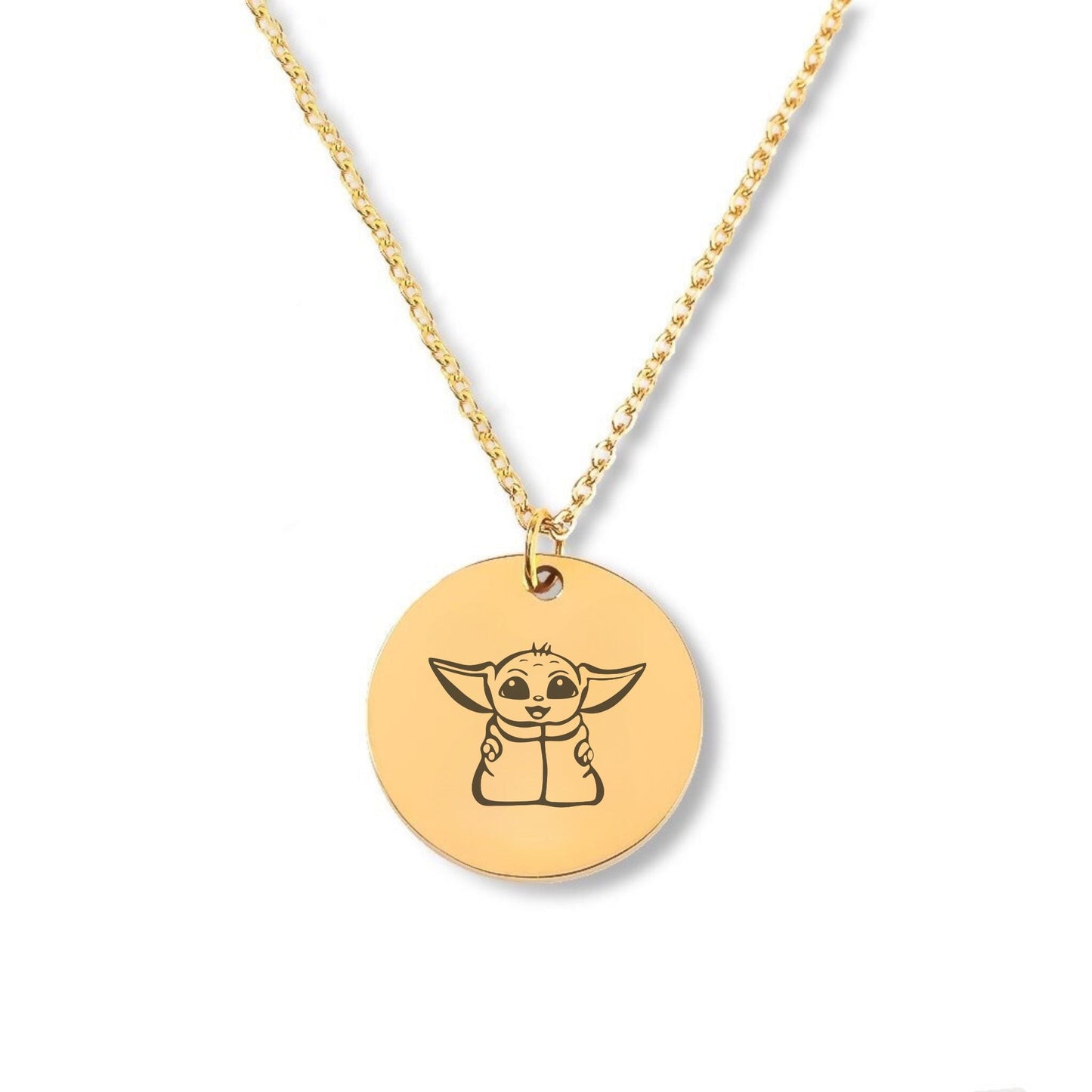 Baby Yoda Grogu Meme Necklace - Always Buddies