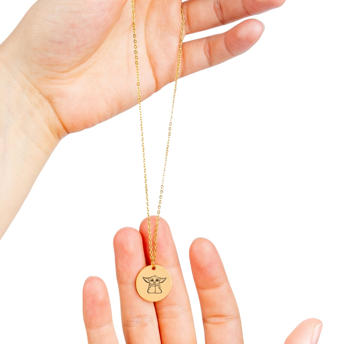 Baby Yoda Grogu Meme Necklace - Always Buddies