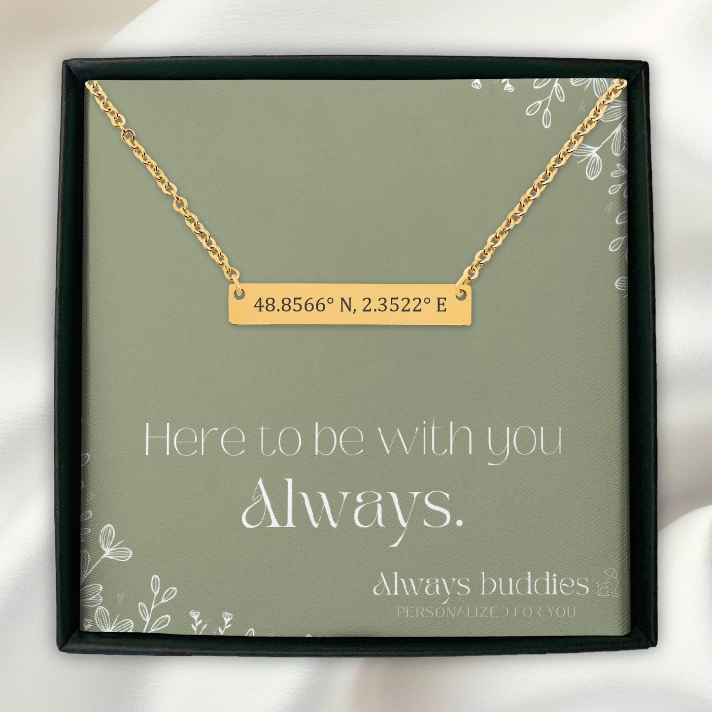 Eternal Coordinates Bracelet - Always Buddies