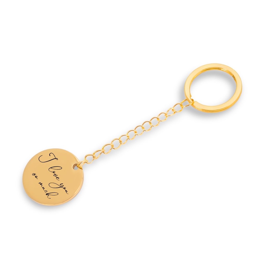 Eternal Handwritten Message Keychain - Always Buddies