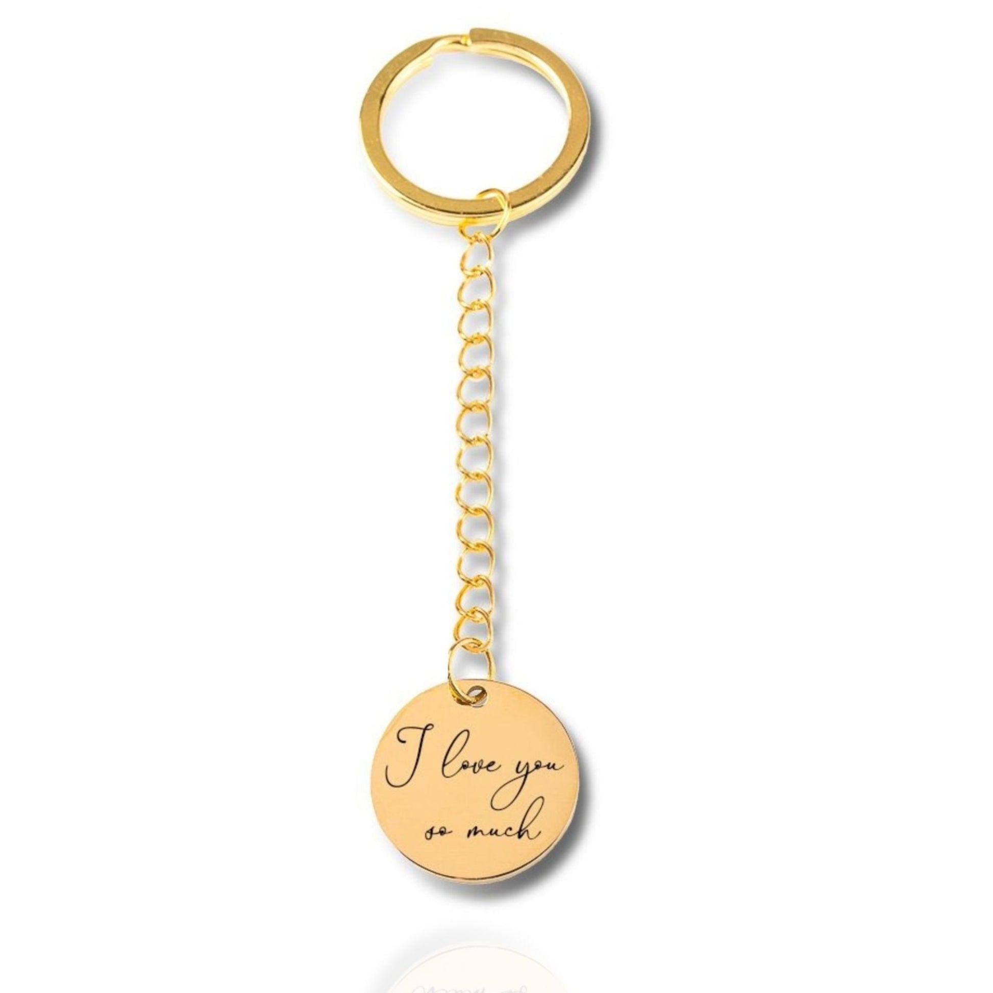 Eternal Handwritten Message Keychain - Always Buddies