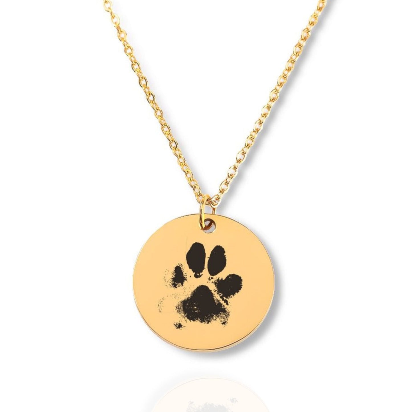 Eternal Paw Print Necklace - Always Buddies