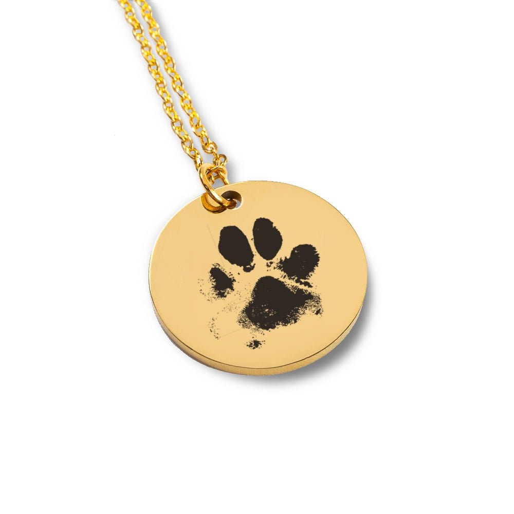 Eternal Paw Print Necklace - Always Buddies