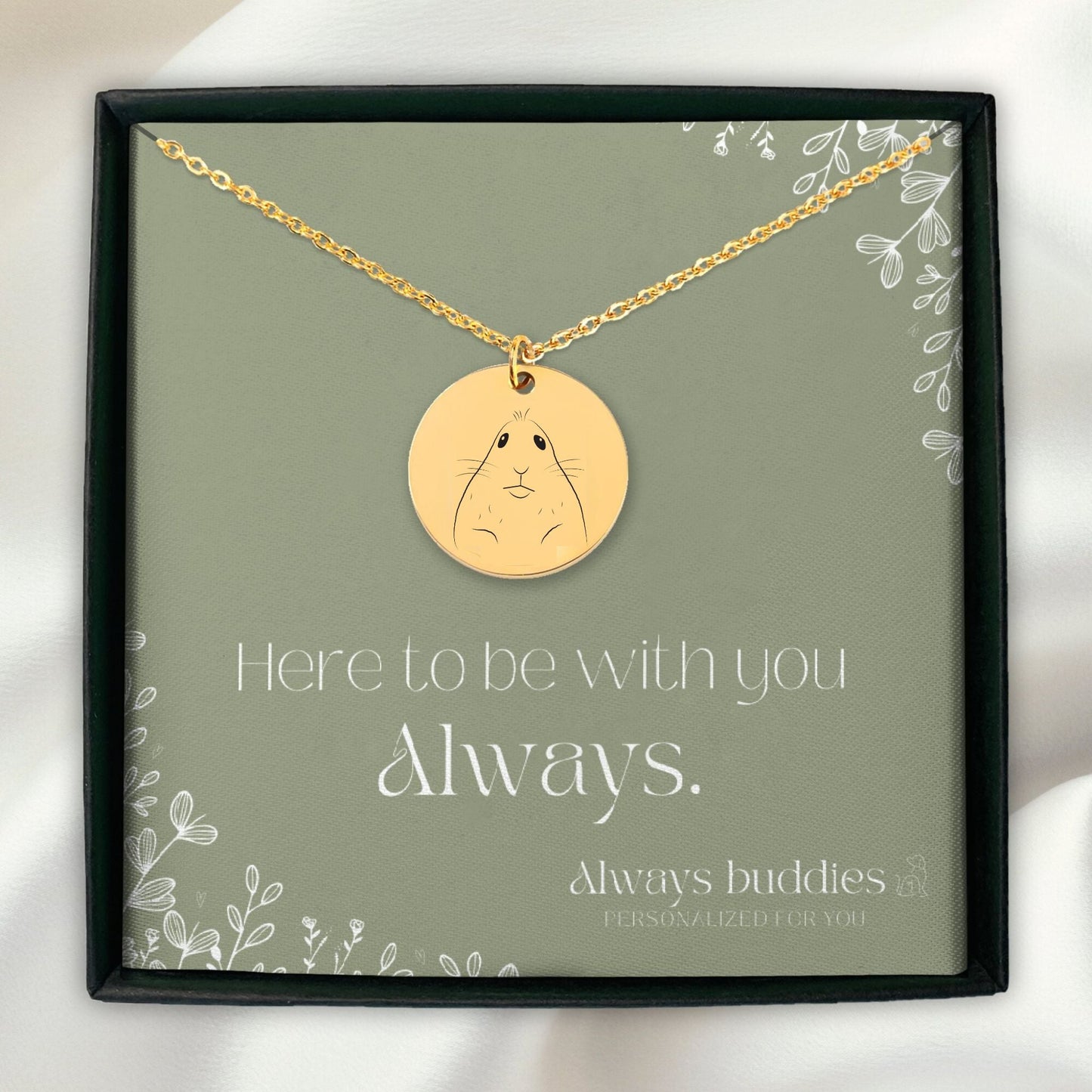 Hamster Facetime Meme Necklace - Always Buddies