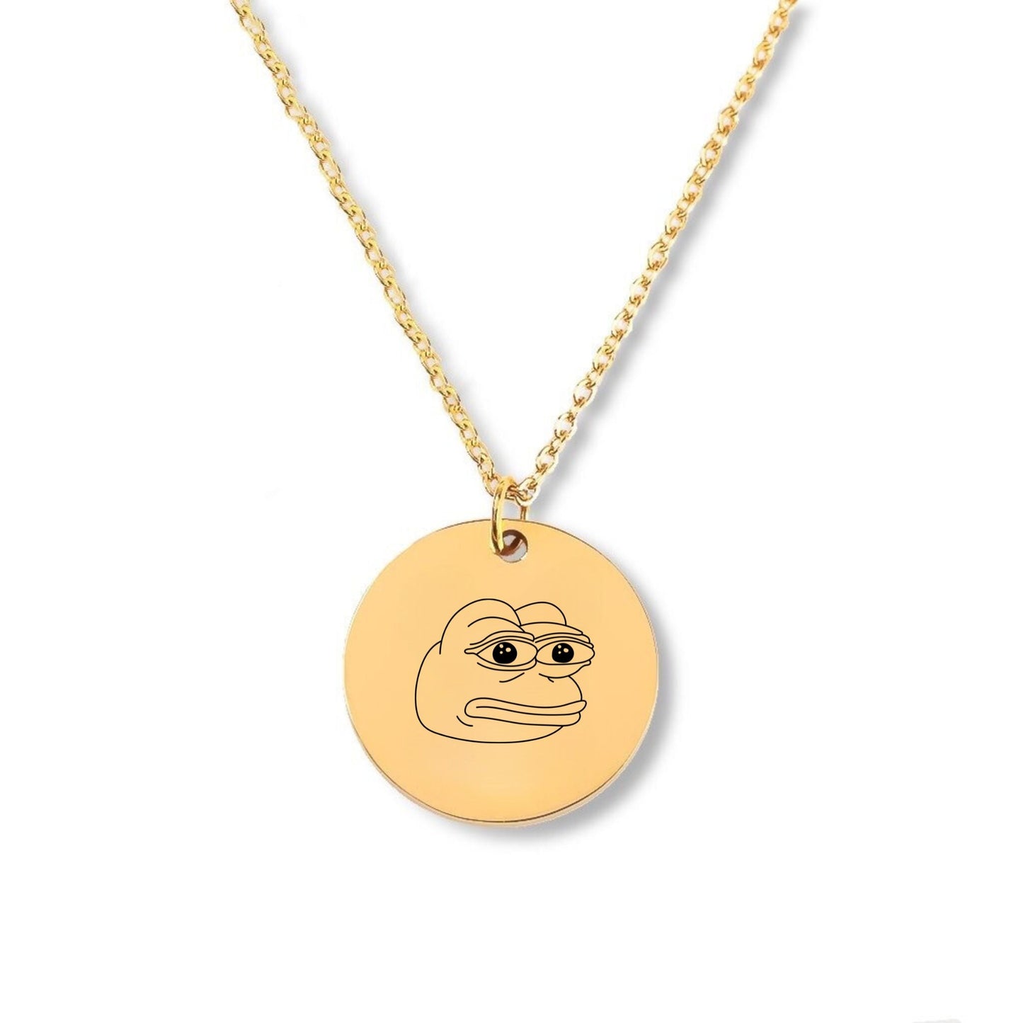 Pepe The Frog Meme Necklace - Always Buddies